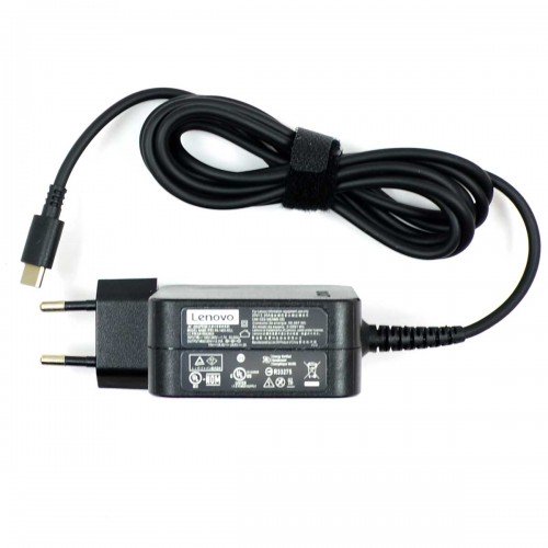 Блок питания Type-C 45W 5V 3A, 9V 3A, 12V 3A, 15V 3A, 20V 2.25A, (для Lenovo)