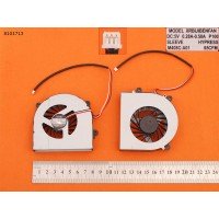 Вентилятор для Clevo W150 W230 W350 W370, DNS W670SFQ, HASEE K590S K660E K650C  (Аналог)