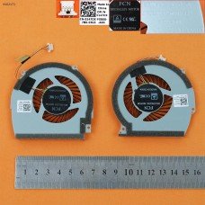 Вентилятор кулер для Dell Inspiron 15 7566 7567 7000, (пара CPU + GPU Fan, 0147DX, DFS2000054H0T, 0NWW0W, DFS541105FC0T, DC28000IMF0, DC28000IOF0, Original)