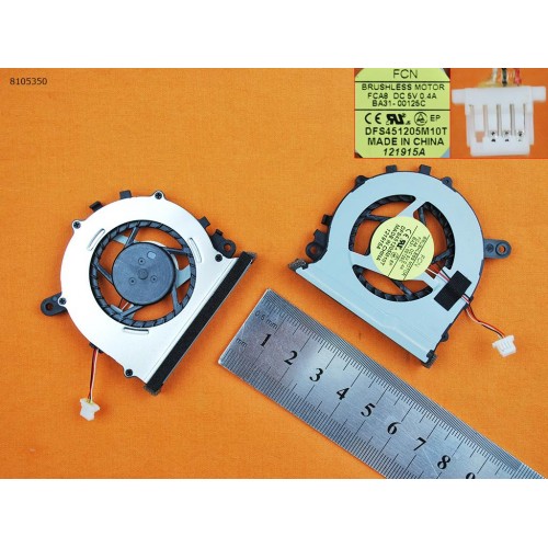 Вентилятор для ноутбука Samsung NP530U3C 530U3B 535U3C 540U3C 532U3C 542U3X, (Original)