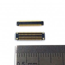 Разъем межплатный HDD Audio для ноутбука ASUS A555 K555 X555 554 554 K554 Y583L R556L F555L X553M R556L W519L (пара мама+папа, 50pin)