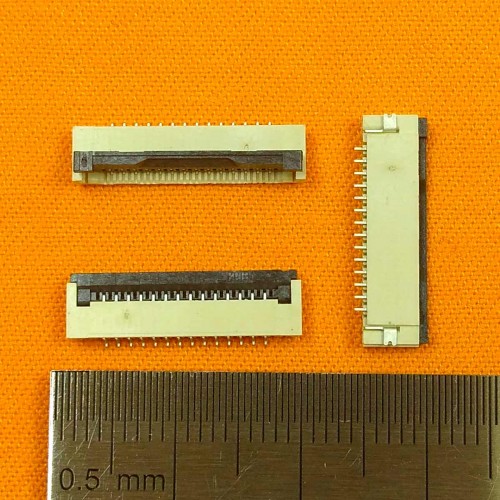 FFC Роз'єм 14pin*1.0mm, Flip type, контакти внизу