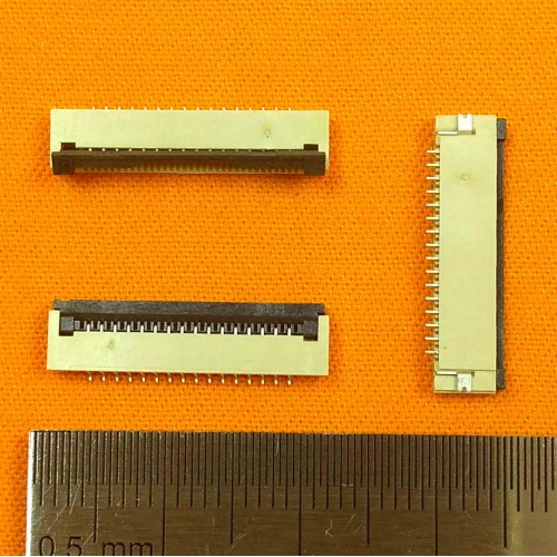 FFC Роз'єм 16pin*1.0mm, Flip type, контакти внизу