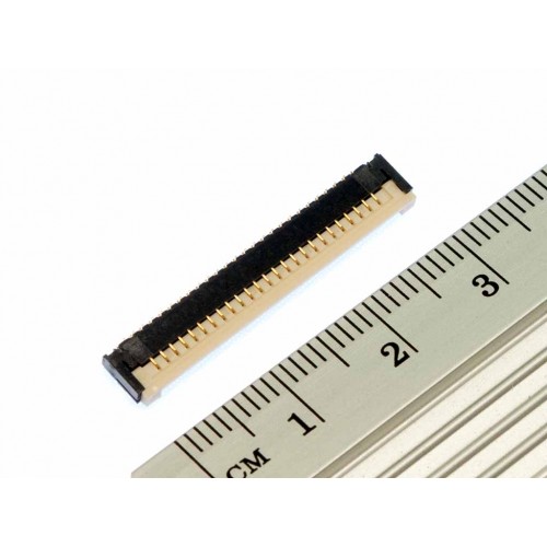 Разъем для клавиатуры ноутбука Samsung (25pin*1.0mm, Flip type)