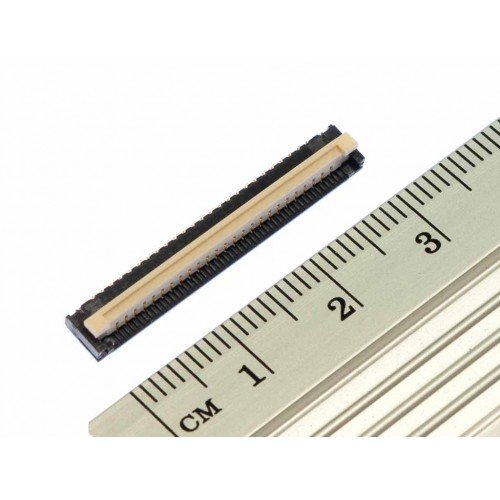 Разъем для клавиатуры ноутбука Samsung (25pin*1.0mm, Flip type)
