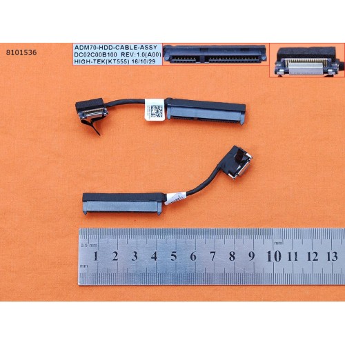 Шлейф Sata HDD/SSD для ноутбука Dell Latitude E5470 E5480 E5490, DC02C00B100, 080RK8