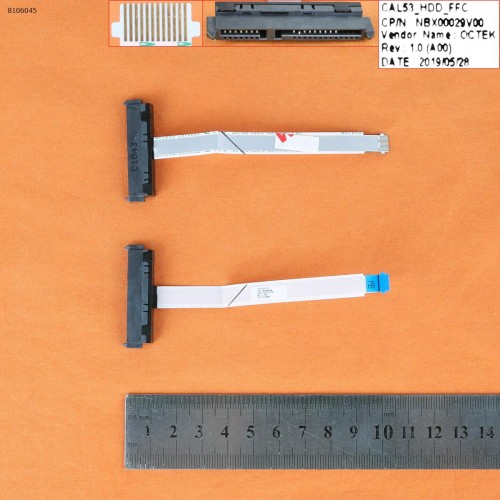 Шлейф Sata HDD/SSD для ноутбука Dell G3 3579, (0CMXVW, NBX00029V00, CAL53)