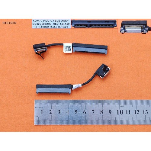 Шлейф Sata HDD/SSD для Dell Latitude E5470 E5480 E5490, DC02C00B100, 080RK8