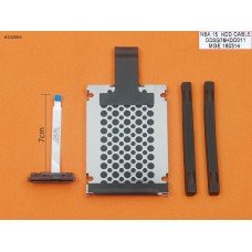 Шлейф Sata HDD/SSD с креплением для HP Pavilion 15-C 15-CB 15-CC 15-CK 15-CB000TX, (короткий, DD0G76HDD011)
