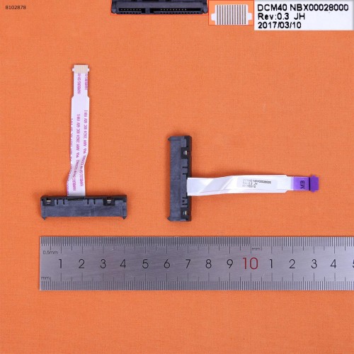 Шлейф Sata HDD/SSD для ноутбука HP Pavilion 14-BF TPN-C131 14-BF111TX 14-BF040TX, (NBX00028000, 930596-001)