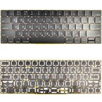 Клавиатура для Apple MacBook Pro A1707 15" RU (черная, с подсветкой)