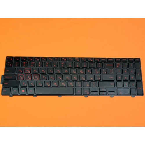 Клавиатура для ноутбука DELL Inspiron Gaming 15-7559 RU (красные символы, Original)