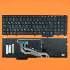 Клавиатура для Dell Latitude E5540, RU, (с подсветкой, с поинтстиком, Original)