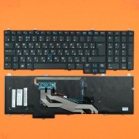 Клавіатура для Dell Latitude E5540, RU, (з підсвіткою, з поінтстиком, Original)