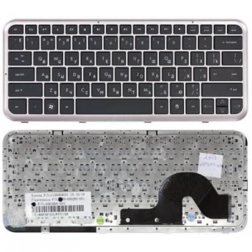 Клавиатура для ноутбука HP Pavilion DM3,DM3-1000,DM3t,DM3z. RU,Black,Глянец