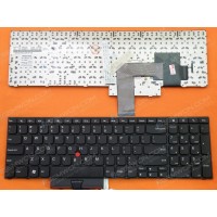 Клавіатура для Lenovo ThinkPad Edge E520, E525 black Portuguese Клавіатура для Lenovo ThinkPad Edge E520, E525 black Portuguese
