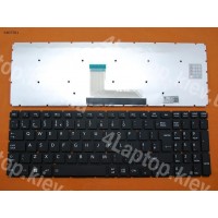Клавіатура Toshiba Satellite L50-B S50-B L50D-B L50T-B L50DT-B L55(D)-B S55-B S55T-B S55D-B UK (чорна, без рамки, Original)