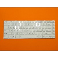 Клавиатура Toshiba Satellite L40-A C40d RU (белая, Original)
