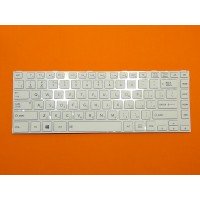Клавіатура Toshiba Satellite L40-A C40d RU (біла, Original)