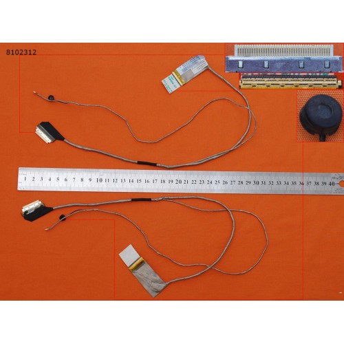 Шлейф матриці для ноутбука Asus F75A R704A X75A series, (LVDS 40pin, 14005-00380100, DD0XJ4LC000)