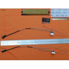 Шлейф матриці для Dell Inspiron 14 3451 3452 3458 3459 3552 3878, (30pin eDP, 450.03V01.1001, 0FR0VM, 450.03V01.0001, Аналог)