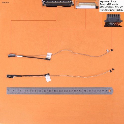 Шлейф матрицы для ноутбука Dell Latitude 13 3380 (30pin eDP, Without touch, Original)