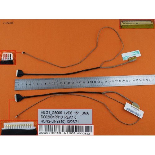 Шлейф матрицы для ноутбука Lenovo G500s G505s (LED 40pin, Original)