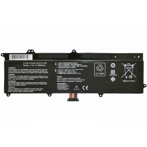 Батарея для ноутбука Asus VivoBook S200 S200E X201E X201E X202 X202E 7.4V 5000mAh