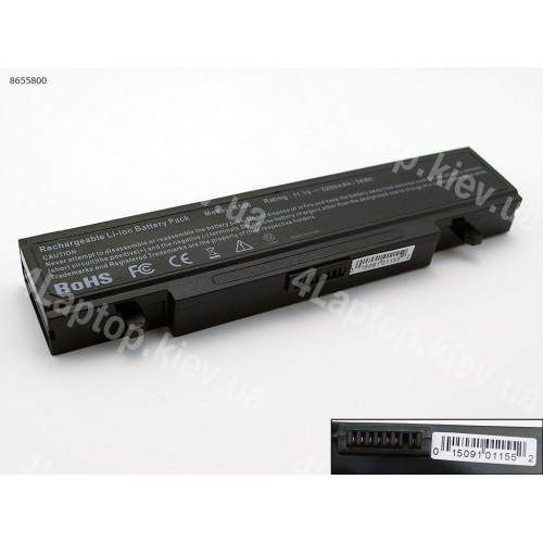 Батарея для ноутбука Samsung R580 R540 R519 R525 R430 R530 RV411 RV508 RV509 RV511 RV513 R510 R528 NP350 NP355 11.1V 5200mAh