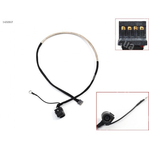Роз'єм живлення для Sony VAIO VPC-SB VPC-SC SVS1511 Series, Pj507, (з проводом/кабелем 34см)
