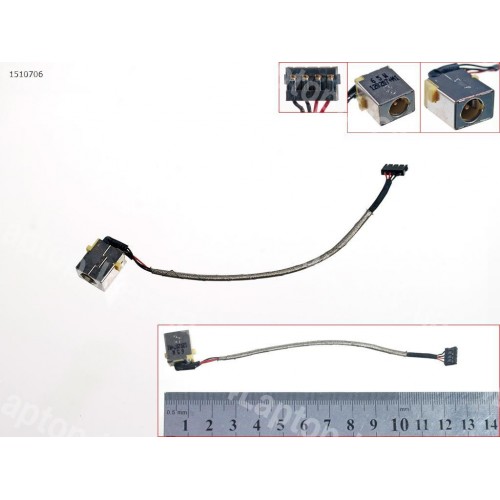 Роз'єм живлення для ноутбука Acer Aspire M3-581G M3-581PT M3-581PTG M3-581T M3-581TG M5-582Pt (5.5*1.7 з проводом/кабелем)