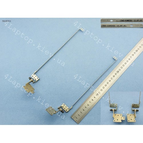 Петлі Asus K53, K53SV, K53SJ, K53B, K53E, K53S, K53T, A53, пара, ліва+права