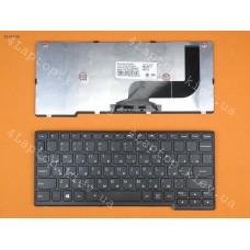Клавиатура для Lenovo IdeaPad S210t RU чёрная с рамкой