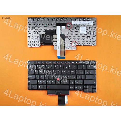 Клавиатура для ноутбука Lenovo ThinkPad Edge E330, E335, E430, E435, E445 RU (черная, Original)