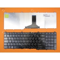 Клавиатура Toshiba Satellite C650,C655,L650,L655,L670,L675, Satellite Pro C650,L650,L670. RU,Glossy Black