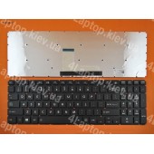 Клавиатура Toshiba Satellite L50-B US (чёрная, без рамки, Original)