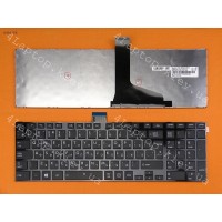 Клавіатура для Toshiba Satellite S50-A S50d-A S50dt-A S50t-A S55-A S55d-A S55dt-A S55t-A, RU (чорна, Original)