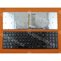 Клавіатура Toshiba Satellite P50, RU, (чорна глянцевая, з підсвіткою)
