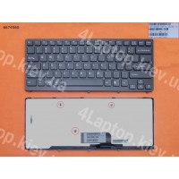 Клавіатура SONY VPC-CW US (чорна, з рамкою)