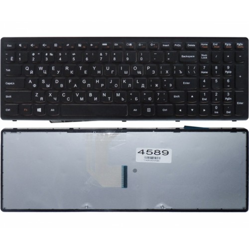 Клавіатура для Lenovo Z500 RU чорна