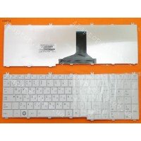 Клавиатура Toshiba Satellite C650 Satellite Pro C650. RU,Белая глянцевая