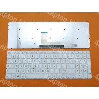 Клавиатура Toshiba Satellite L50-B US, (белая, 342*112, Original)