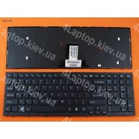 Клавиатура SONY VPC-EB US, чёрная, с чёрной рамкой