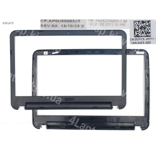 Рамка матрицы для ноутбука Dell Inspiron 3521, 5521, 24K3D (B Cover)