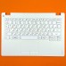 Клавиатура с крышкой для ноутбука Lenovo IdeaPad 100s-11IBY RU белая
