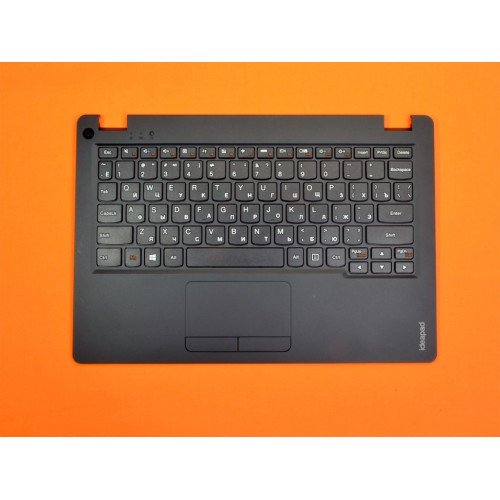 Клавиатура с крышкой для ноутбука Lenovo IdeaPad 100s-11IBY RU Black