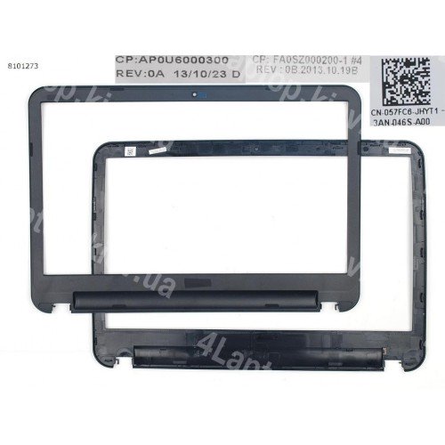 Рамка матрицы для ноутбука Dell Inspiron 3521, 5521, 24K3D (B Cover)