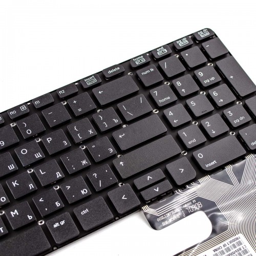 Клавіатура для ноутбука HP ProBook 450 455 470 G0 G1 G2, RU, Black, без рамки