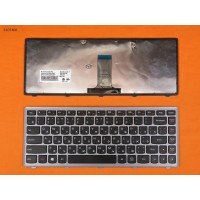 Клавиатура для Lenovo G400s Type 80AC 80AU Ideapad Flex 14 80C4, RU, Black/Grey, Original Клавиатура для Lenovo G400s Type 80AC 80AU Ideapad Flex 14 80C4, RU, Black/Grey, Original