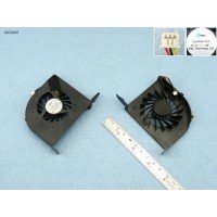 Вентилятор для HP DV6-2000 DV6-2100, (For Intel, Discrete video card, version 1, Original)